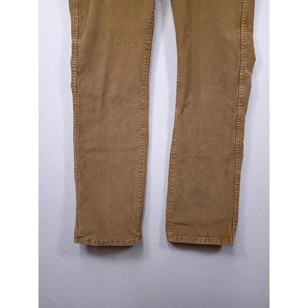 Outdoor Heritage L.L.Bean Mens 36x32 Tan Standard Fit Corduroy Pants 502837